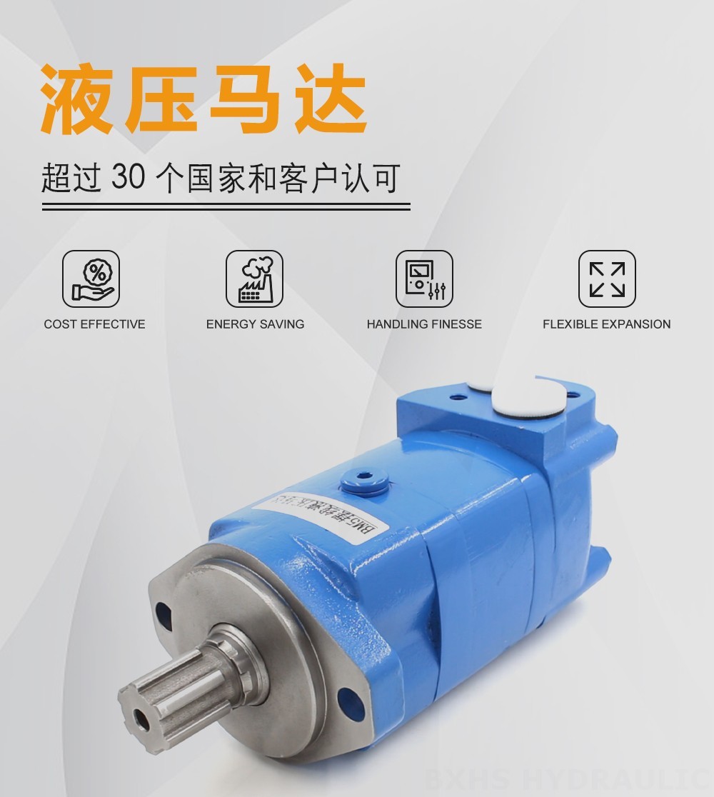 BM3_摆线液压马达 100 cc/r 50 Lpm 液压马达